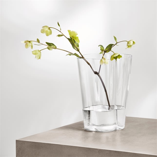 Florero Transparente Alvar Aalto 270 mm