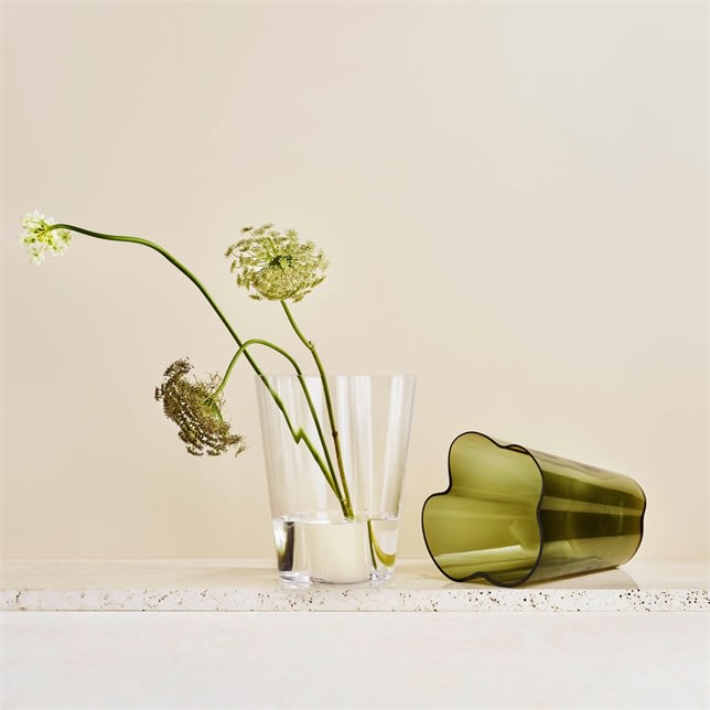 Florero Transparente Alvar Aalto 270 mm