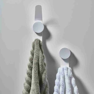 Gancho Simple Puck Blanco