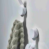 Gancho Simple Puck Blanco