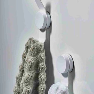 Gancho Simple Puck Blanco