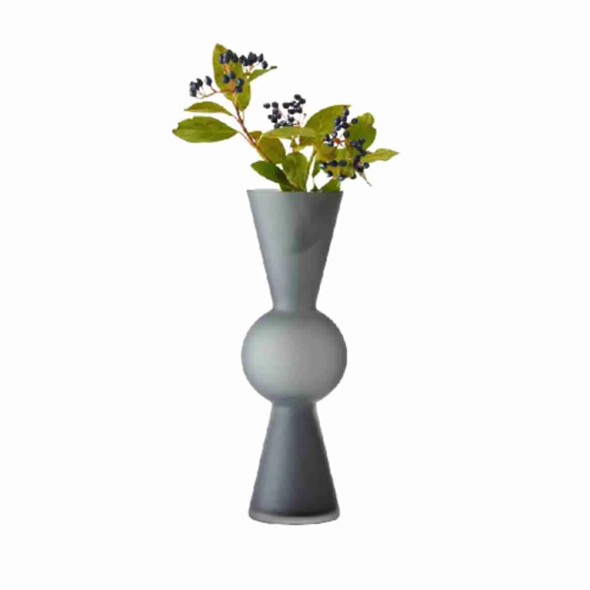 Florero Bon Bon Gris Opaco