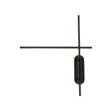 Apliqué de Metal Negro Cosmo