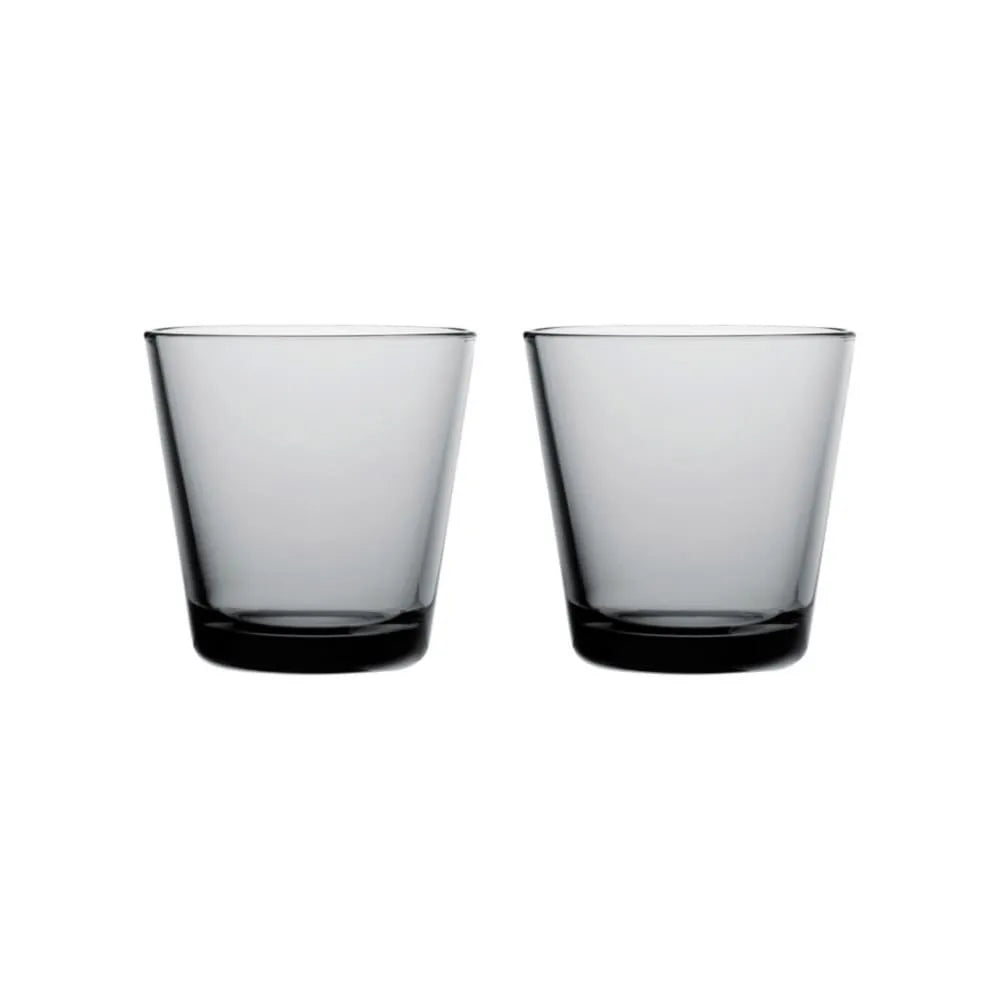 Set Vasos Kartio Gris 210 ml