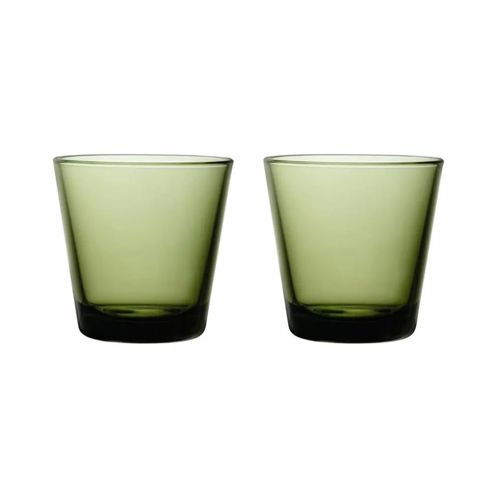 Set Vasos Kartio Verde Musgo