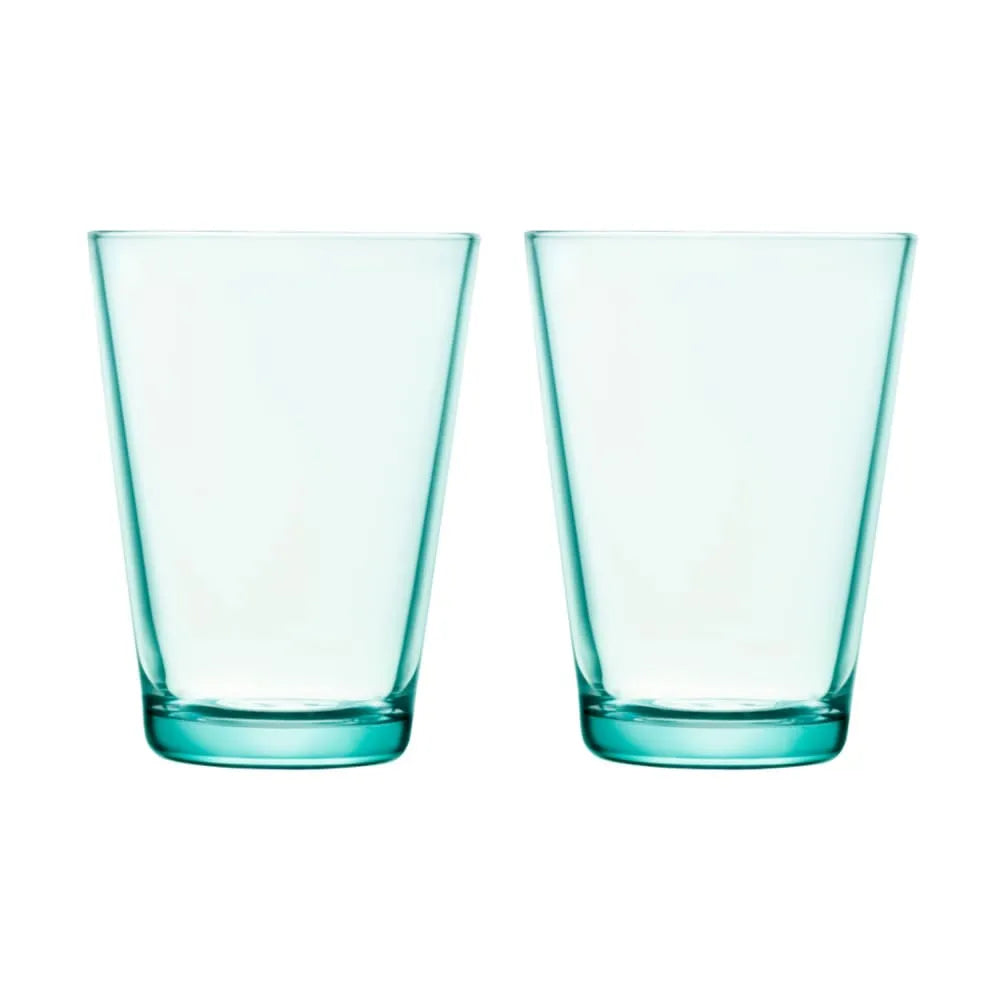 Set Vasos Kartio Verde Agua 400 ml