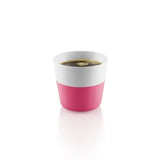 Set 2 Tazas Lungo Rojo Baya