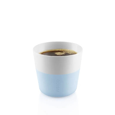 Set 2 Tazas Lungo Azul Cálido