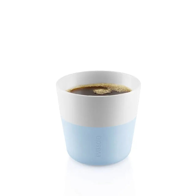 Set 2 Tazas Lungo Azul Cálido