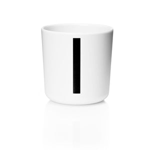 Taza con Letra de Melamina Niños