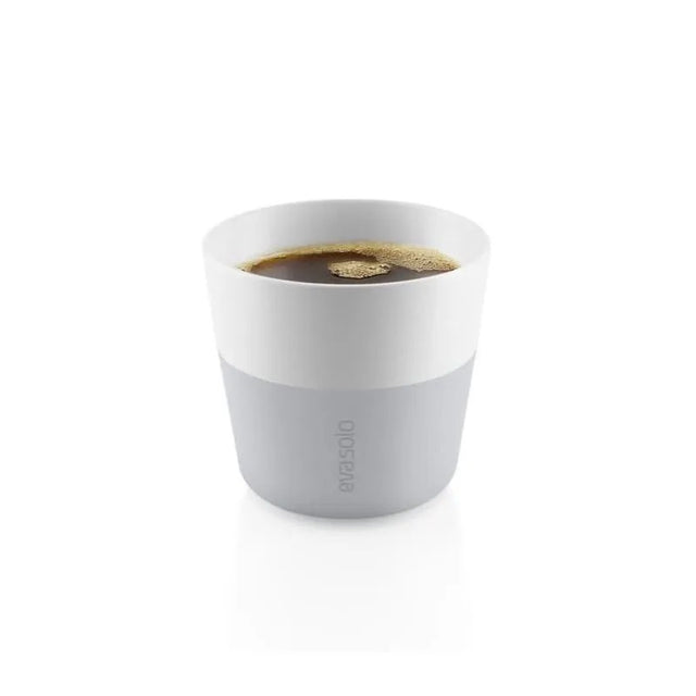 Tazas Lungo Gris Marmol