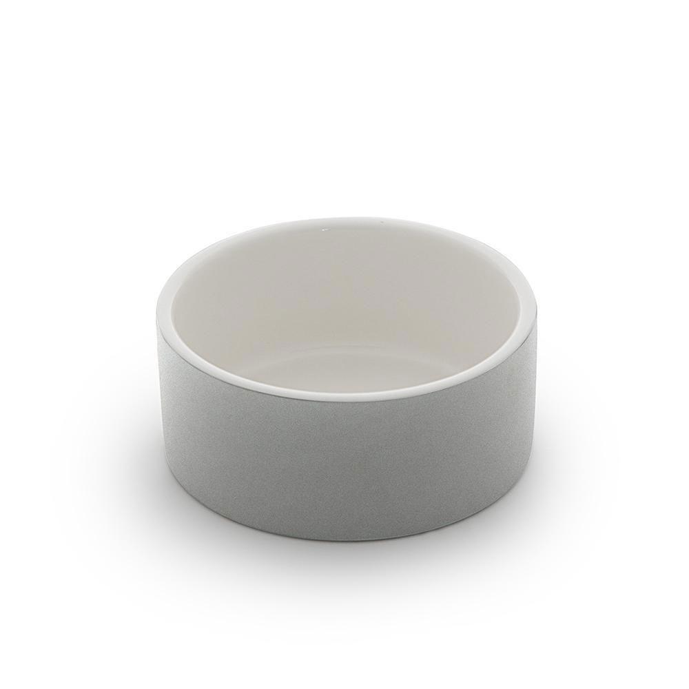 Plato Concreto Mediano Para Agua de Mascotas