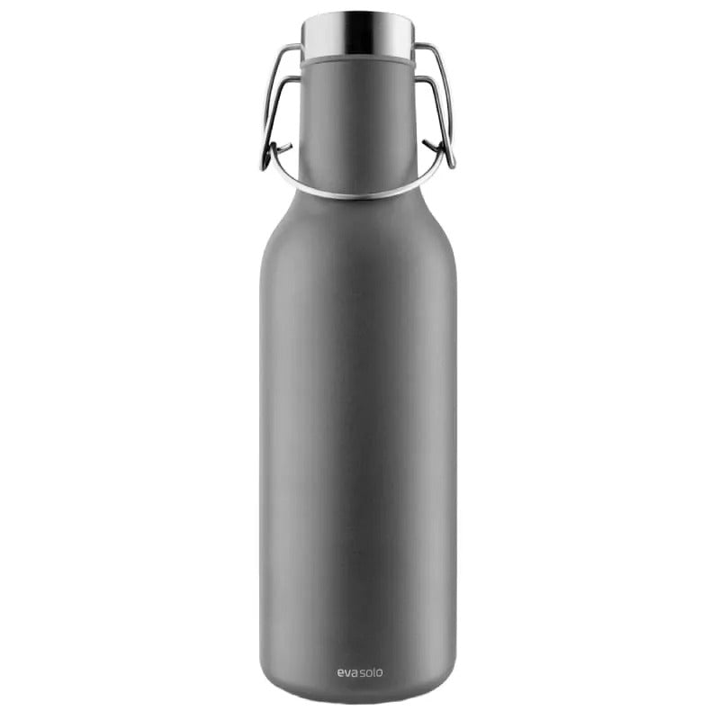 Botella Térmica Flask Gris Oscuro