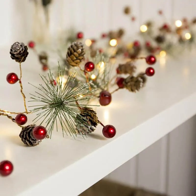 LUCES NAVIDAD 400 LED CASCADAS BLANCAS, EXTERIOR