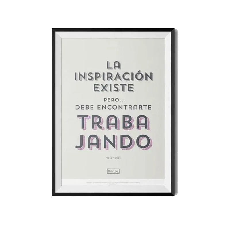 Lámina La Inspiración Existe