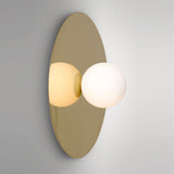 Apliqué Metálico Dorado Mirage