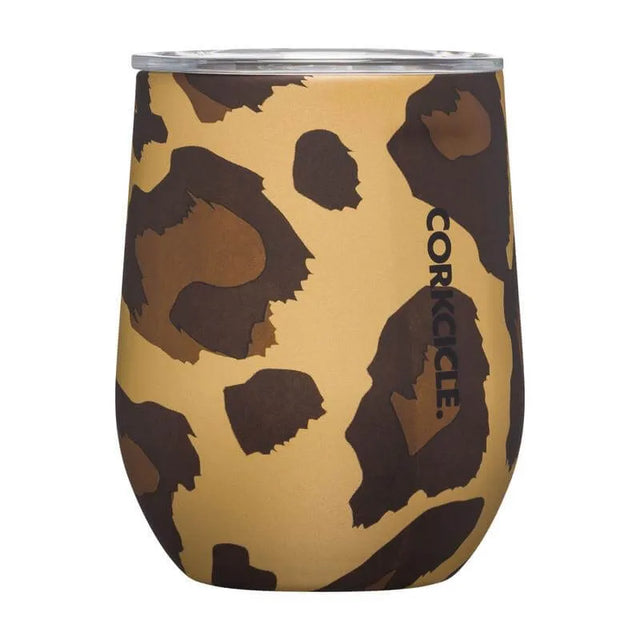 Copa Térmica Stemless 355 ml Luxe Leopard