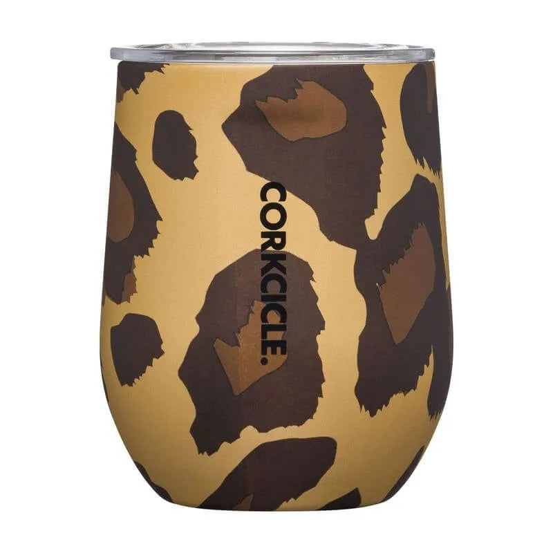 Copa Térmica Stemless 355 ml Luxe Leopard