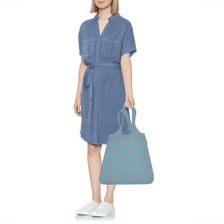 Bolsa de Compras Mini Maxi Shopper Signature Green
