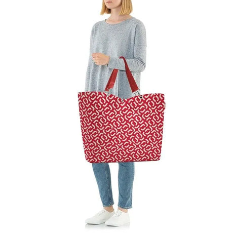 Bolso Urbano Shopper XL Signature Red