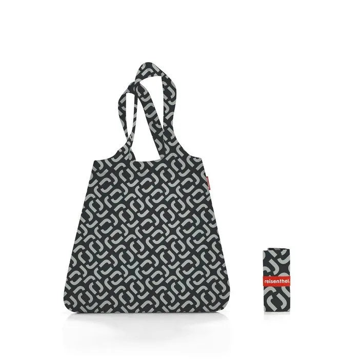 Bolsa de Compras Mini Maxi Shopper Signature Black