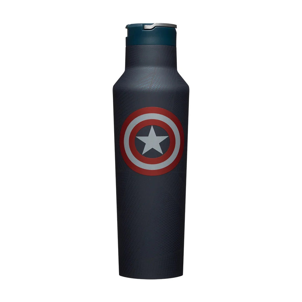 Botella de Agua Térmica Sport Marvel 600 ml Capitán América