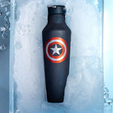 Botella de Agua Térmica Sport Marvel 600 ml Capitán América