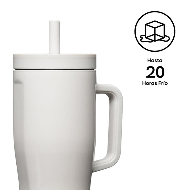 Vaso Térmico Cruiser  Hermético 650ml Gloss Oat Milk