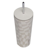 Vaso Térmico Cold Cup 700ml Wavy Checkerboard Neutrals