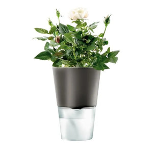 Macetero Autoriego Gris Oscuro