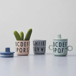 Taza de Melamina ABC Gris